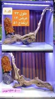 چوب دکوری کد ۸