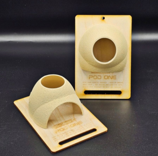 مخفیگاه زیر بستر و شن آکواریوم POD ONE برند RIO JUMA ریو جوما